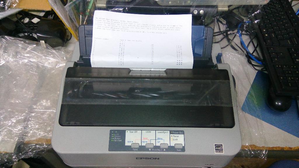 how to connect epson lx 310 printer to computer