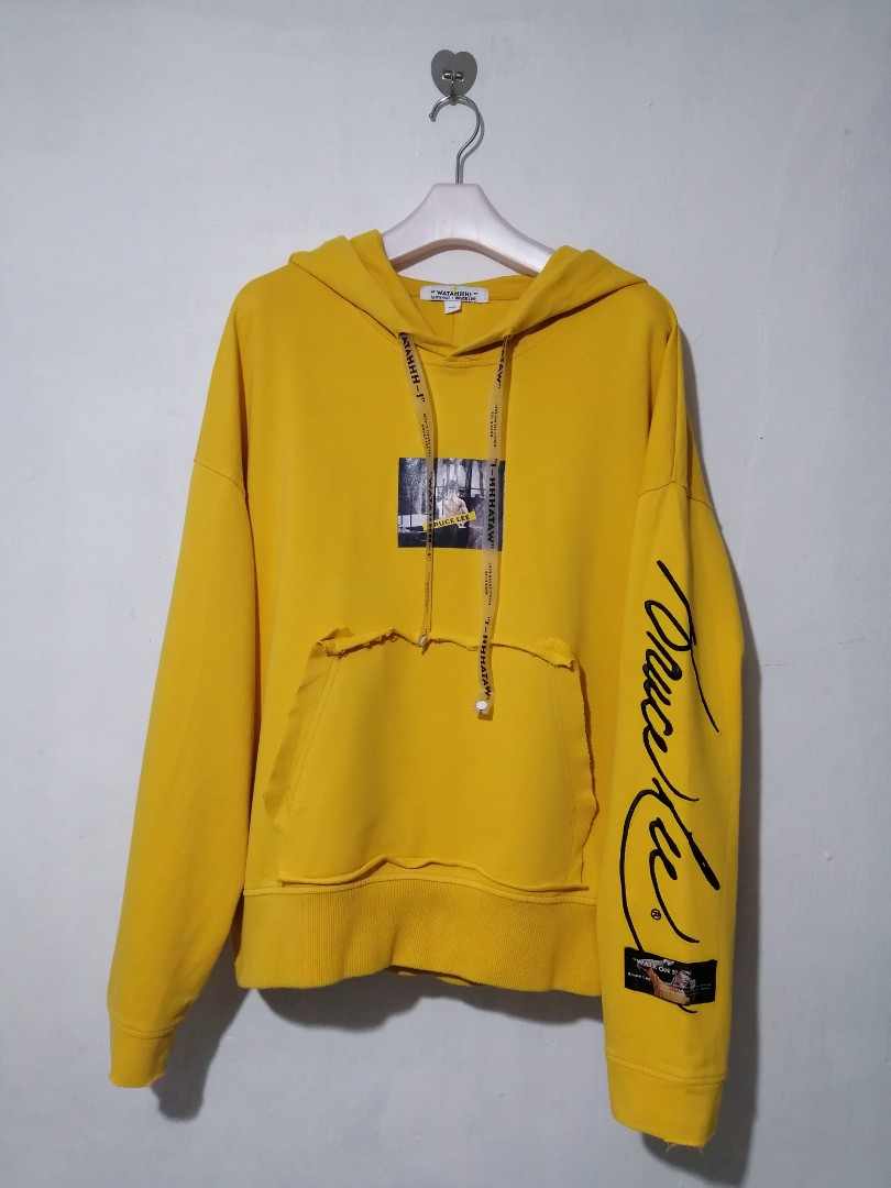 Bruce lee yellow hoodie outlet