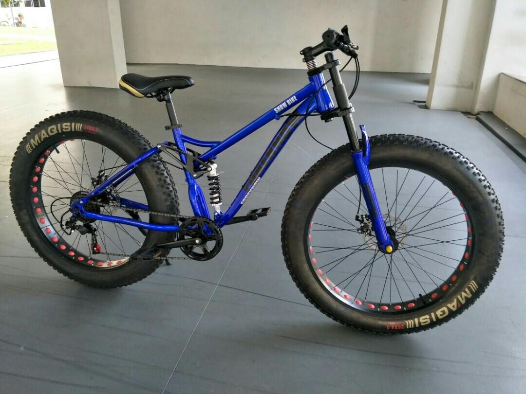 Fat Bike Blue