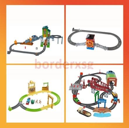 trackmaster fiery rescue set