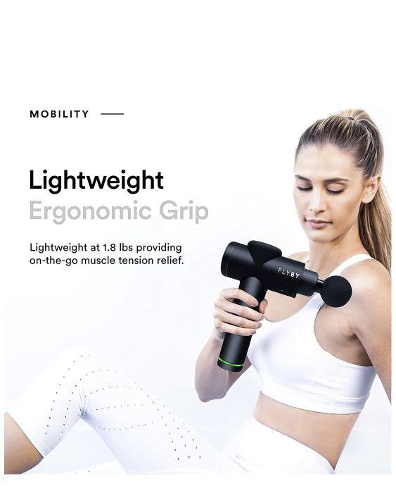Flyby F1 Pro Massage Gun, 運動產品, 運動與健身, 運動與健身 有氧健身器材 Carousell