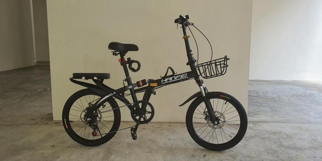 Foldable Bicycle with Accessories BRAND NEW