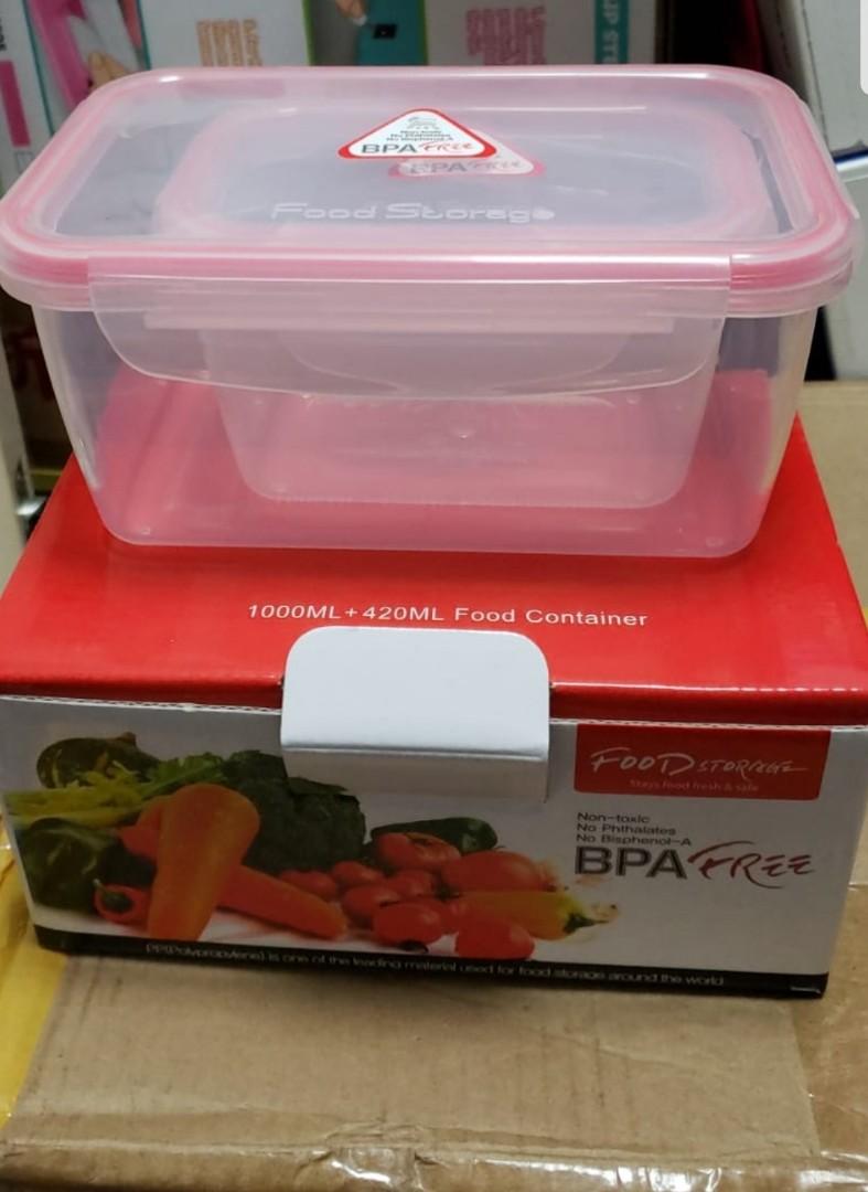 韓國food Storage Bpa Free 膠食物盒food Container 傢俬 家居 廚具和餐具 食物整理及儲存on Carousell