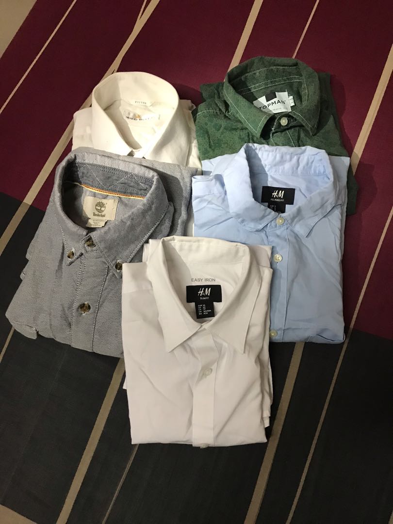 Formal Wear] Men's Long Sleeve Polo 