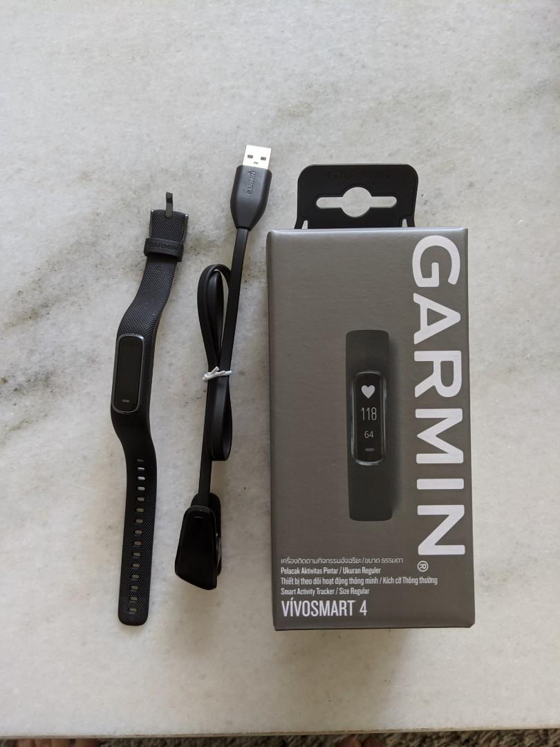 Garmin Vivosmart 4 Warranty Mobile Phones Gadgets Wearables Smart Watches on Carousell