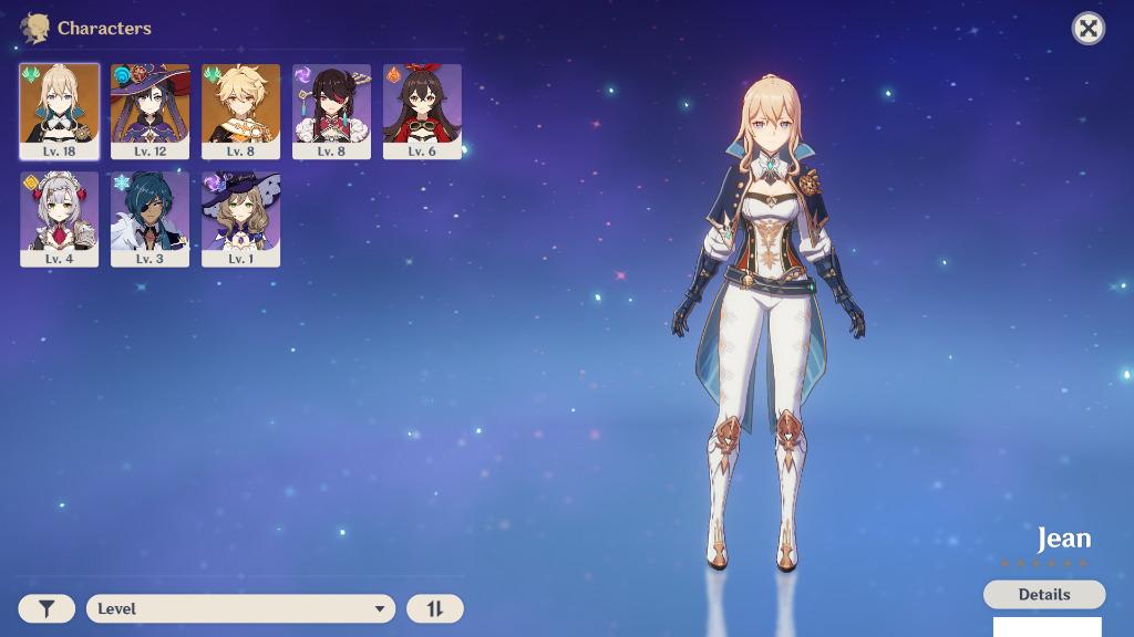 Genshin Impact Mona Jean Account Toys Games Video Gaming Video Games On Carousell