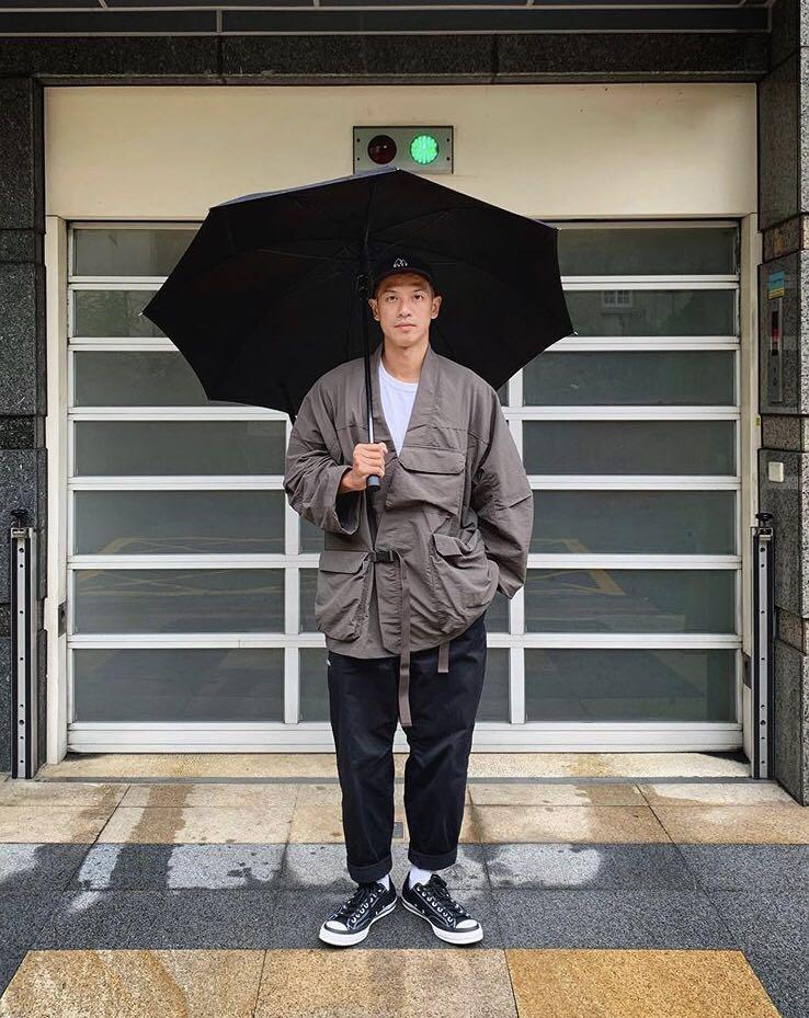 goopi VT-04 Utility Jinbei Jacket 墨綠, 他的時尚, 外套、夾克、大衣