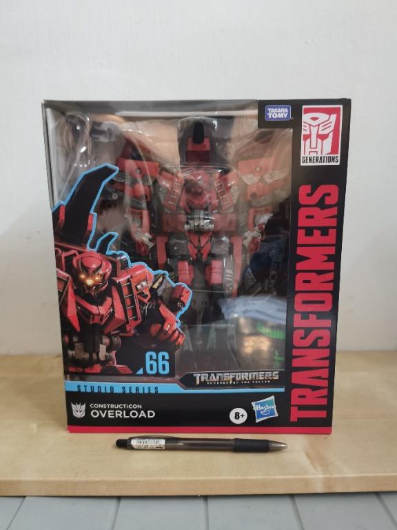 Hasbro Transformers Studio Series Ss 66 Rotf Contructicon Overload Leader Class Toys Games Action Figures Collectibles On Carousell