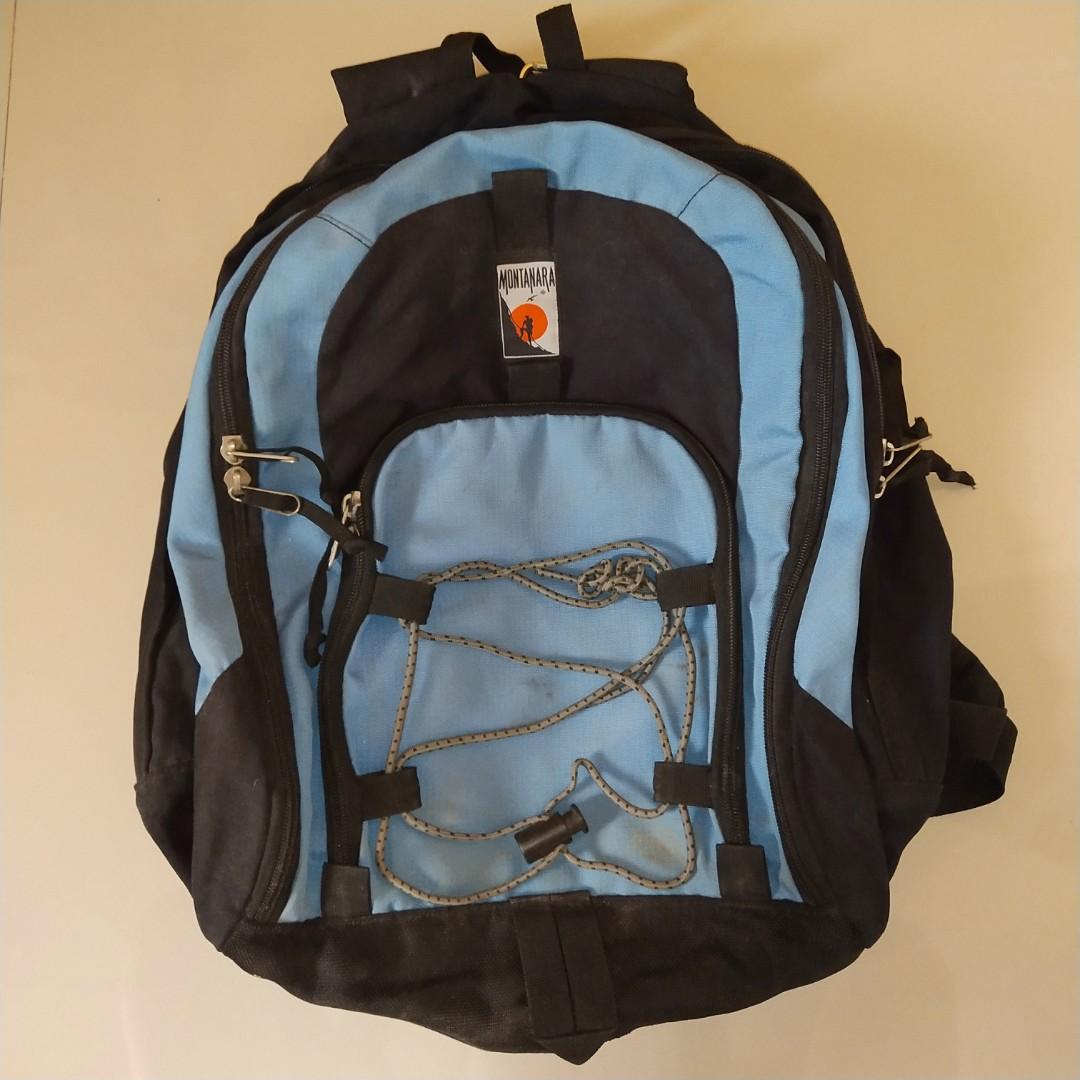 Hiking Backpack Original Montanara Preloved, Men's Fashion, Bags ...
