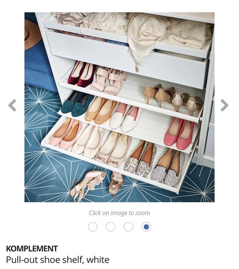 Ikea komplement shoe shelf new arrivals