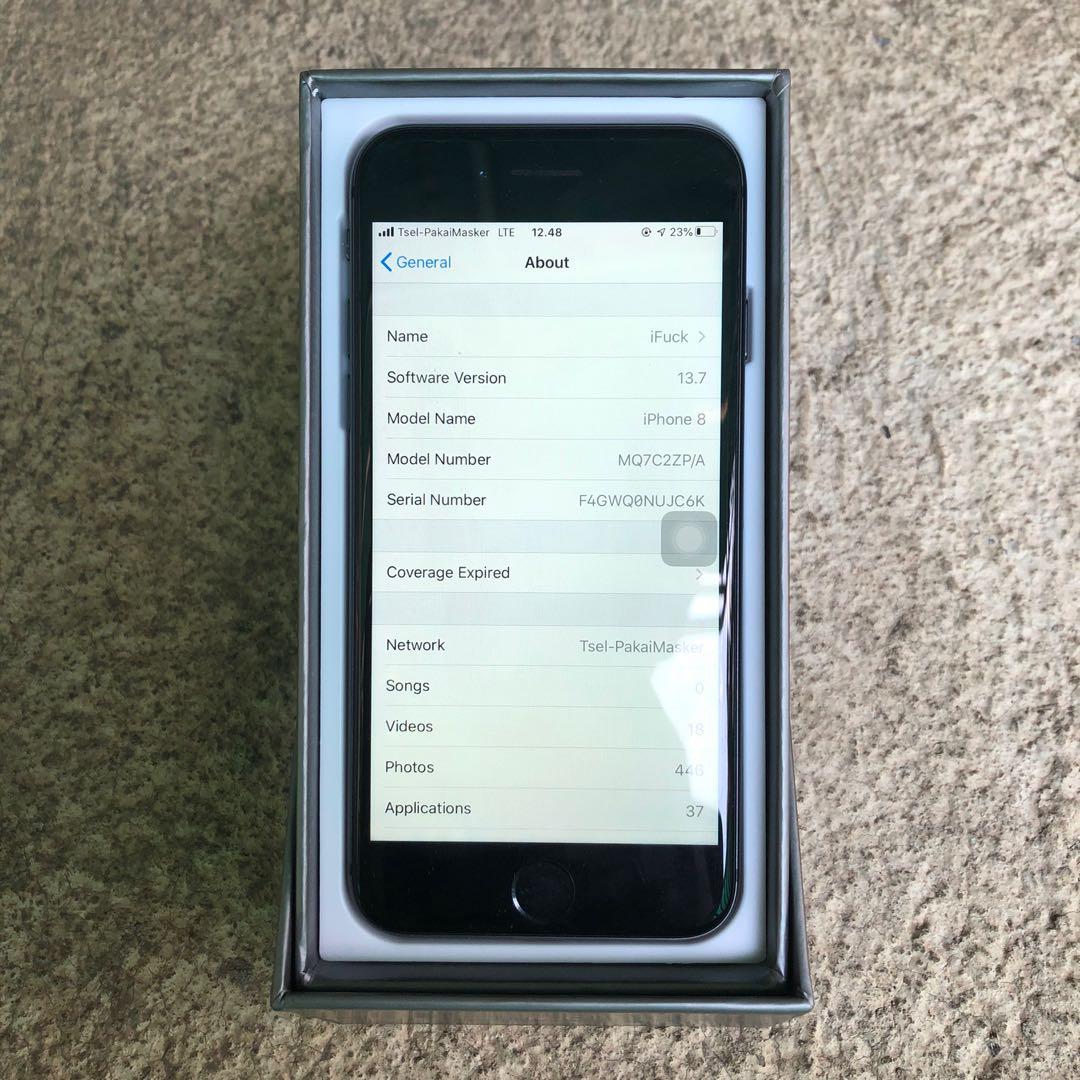 Iphone 8 256gb Fullset Telepon Seluler Tablet Iphone Iphone 8 Series Di Carousell