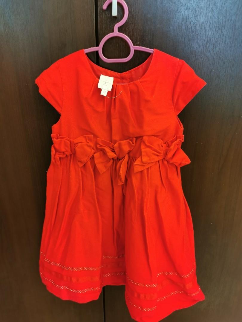 jasper conran orange dress