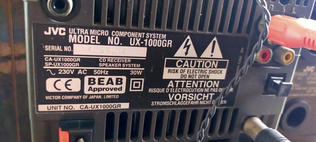 JVC Ultra Micro Component Amplifier Speakers, Audio, Soundbars ...