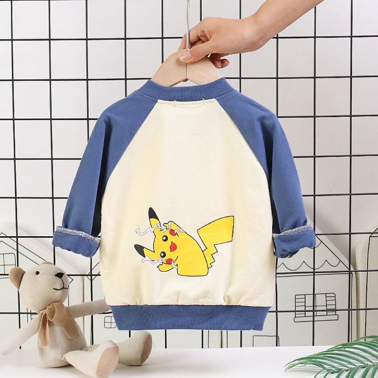 Kids Pokemon Jacket Babies Kids Babies Kids Fashion on Carousell