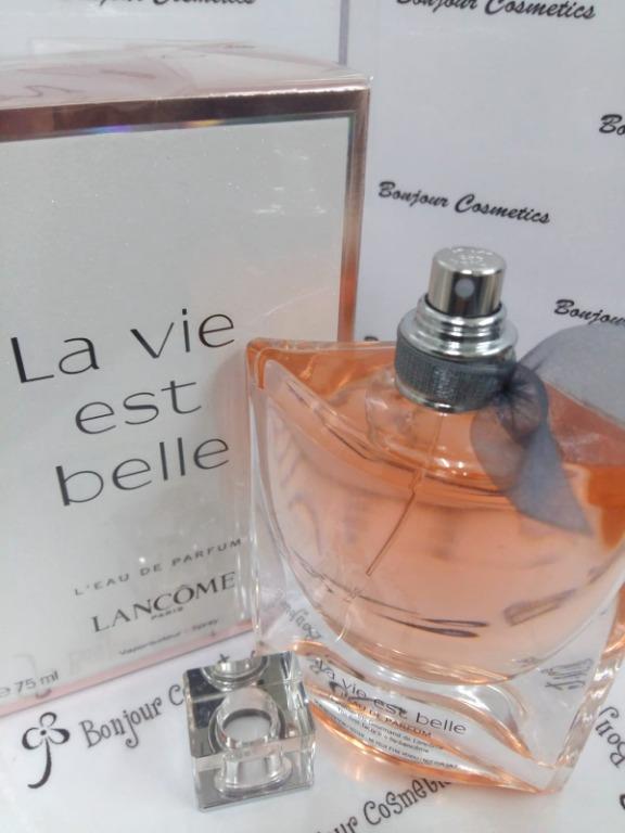 La Vie Est Belle L Eau De Parfum Lancome 75ml Original Packaging Health Beauty Perfumes Deodorants On Carousell