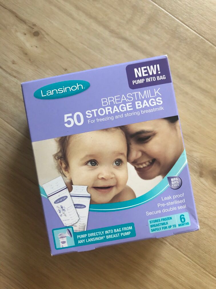 Lansinoh breastmilk storage bag (50), Babies & Kids, Nursing & Feeding