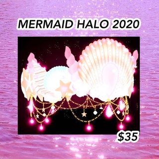 Mermaid Halo Royale High Roblox Toys Games Video Gaming In Game Products On Carousell