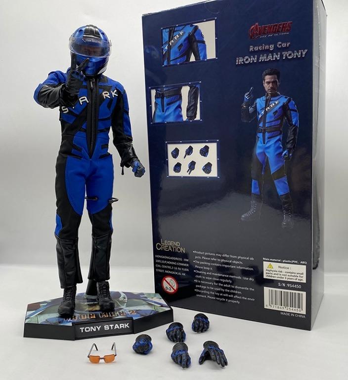 Legend Creations Avengers Ironman Iron Man 2 Tony Stark Racing Race