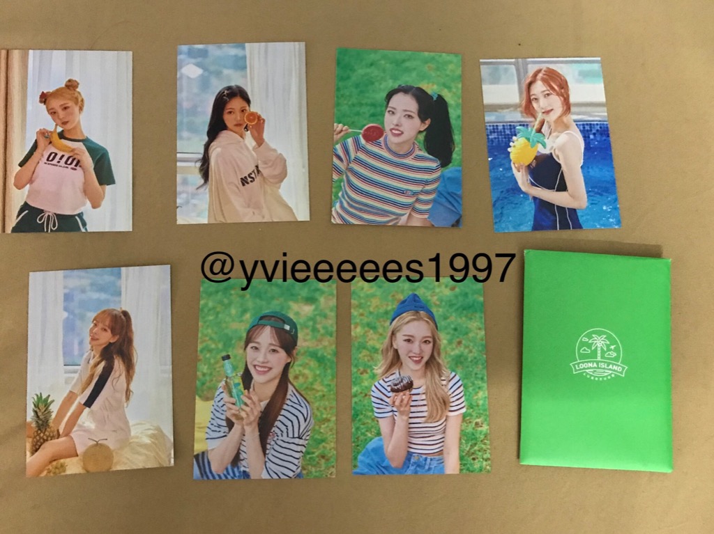 Loona Summer Package Photoset Members K Wave On Carousell