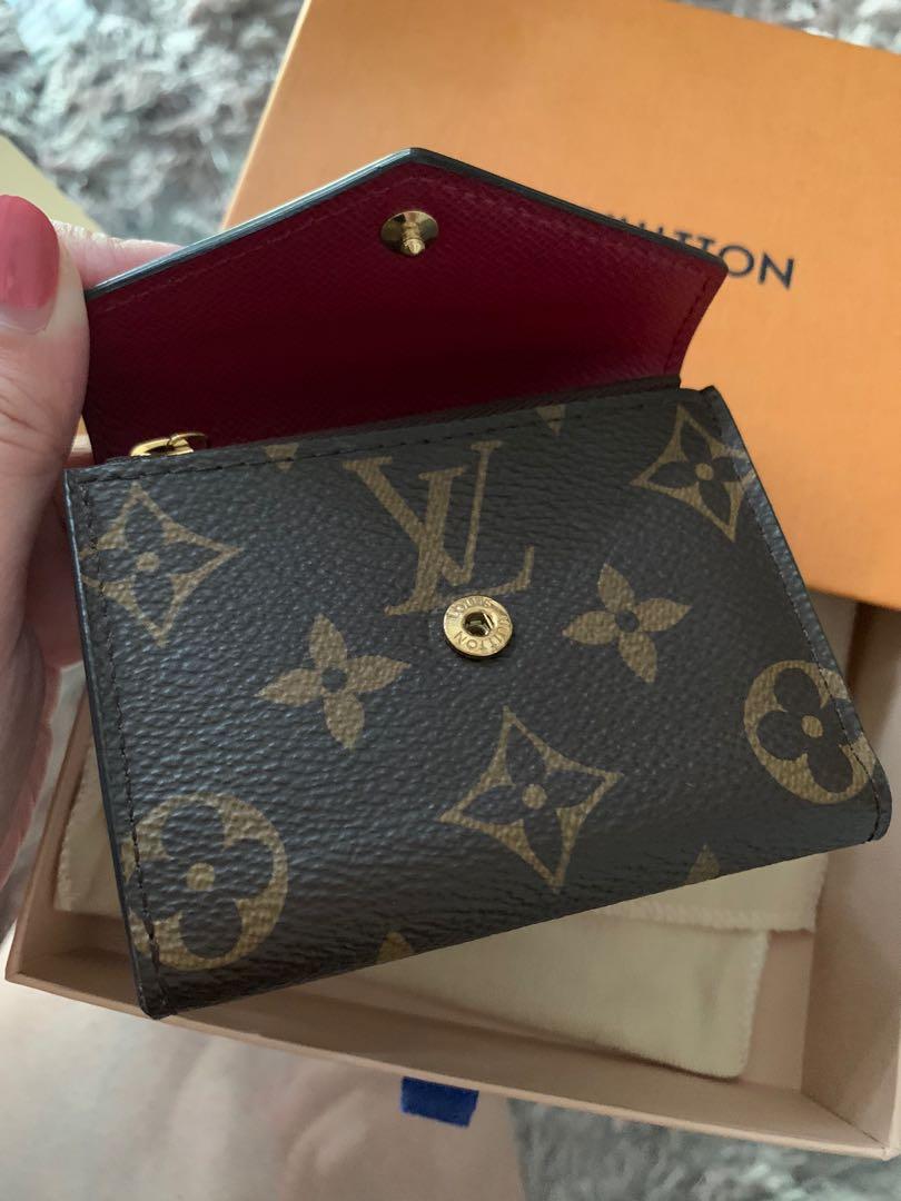 Louis Vuitton Zoe Wallet Giant Monogram Reverse Black Ghw