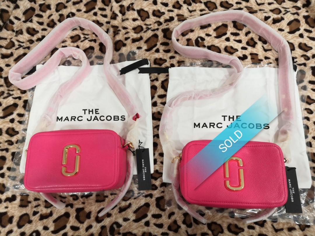 Cross body bags Marc Jacobs - The Softshot 21 begonia crossbody bag -  M0014591658