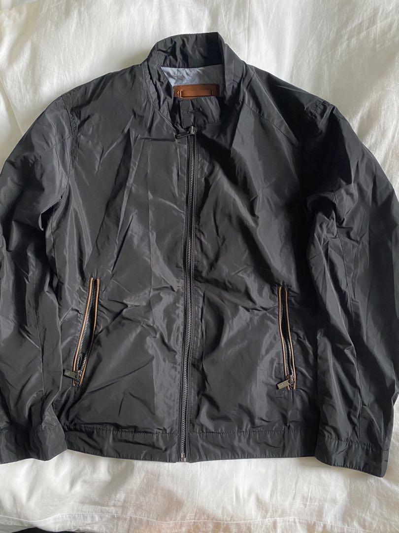 discount 71% Navy Blue XL Massimo Dutti jacket MEN FASHION Jackets Jean 