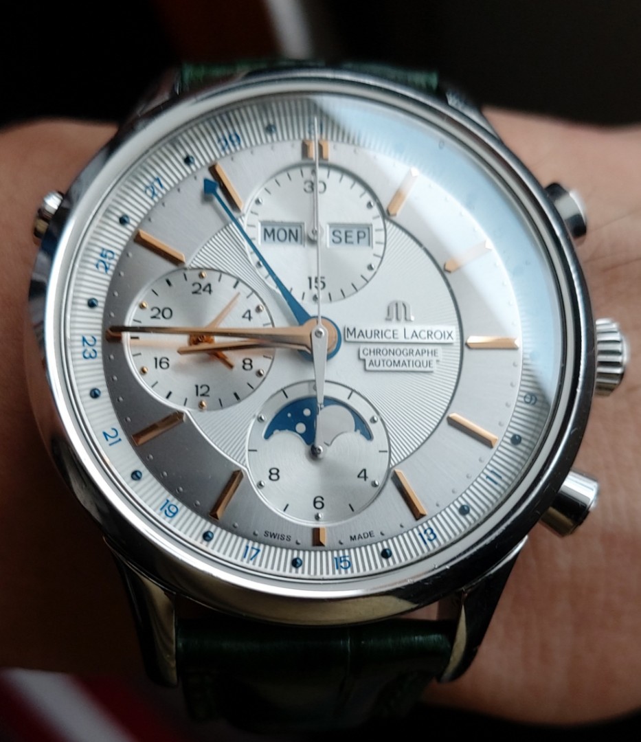 Maurice lacroix moonphase top chronograph