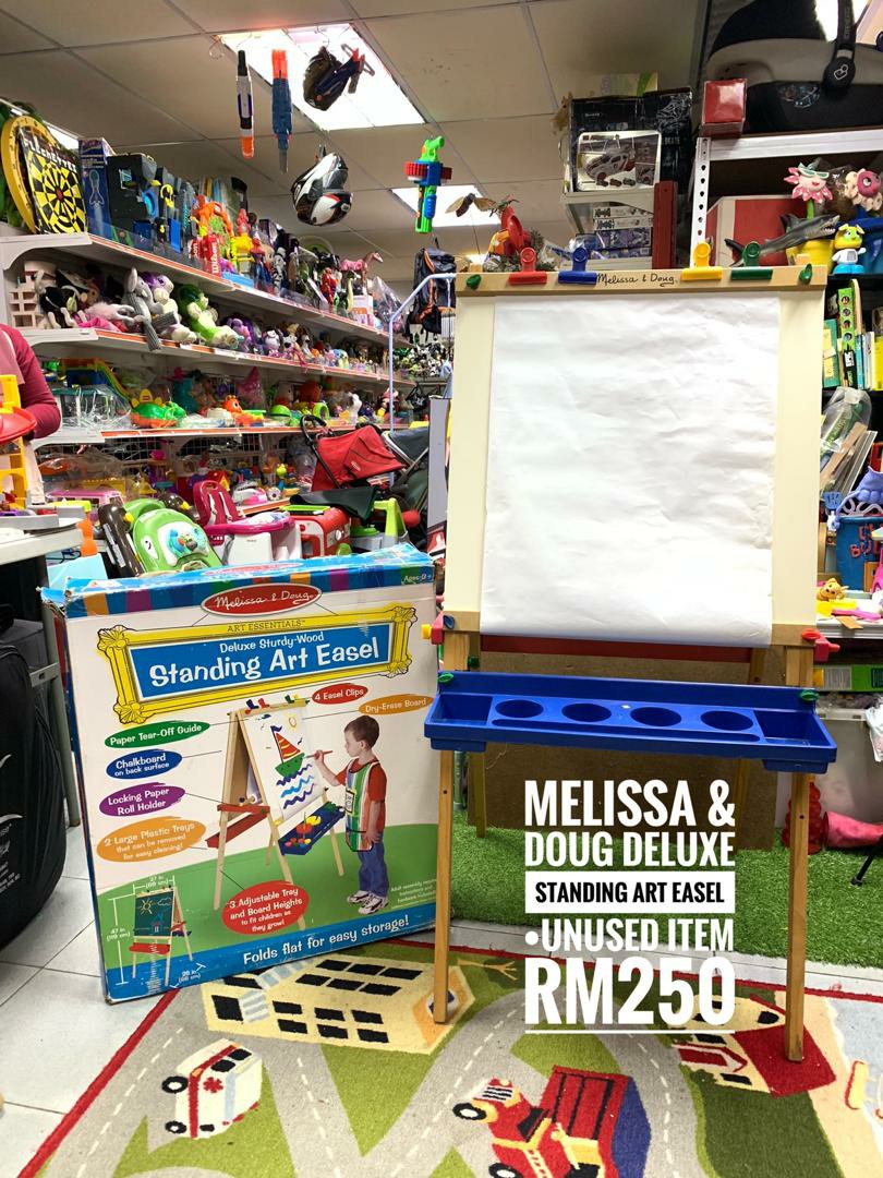 melissa & doug deluxe standing art easel