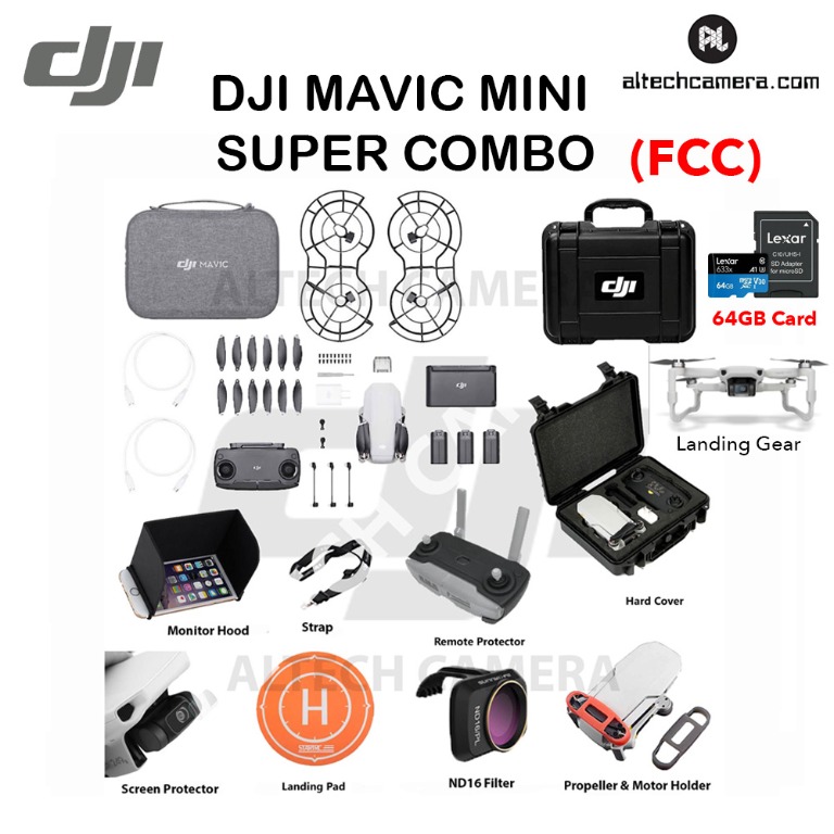 Mavic mini combo fcc deals