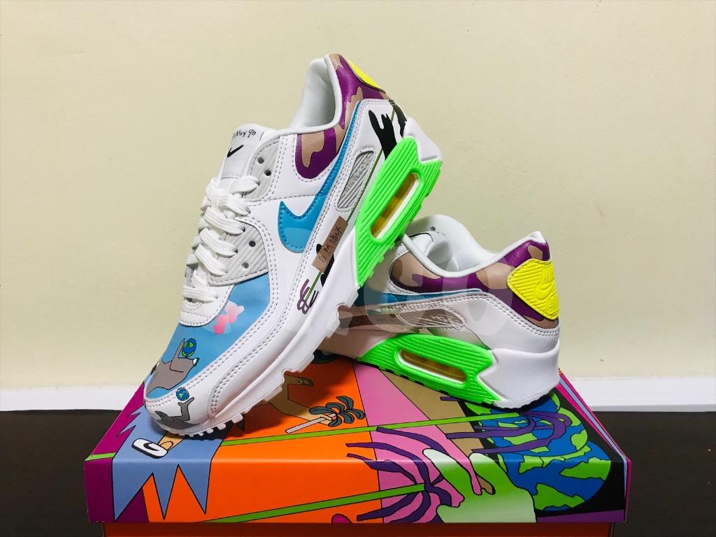 Nike flyleather air max 90 hot sale qs
