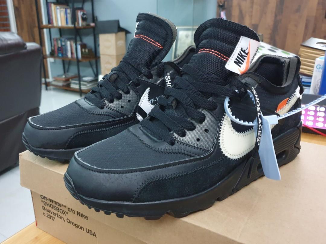 off white air max 9 black for sale