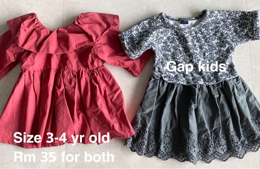 old navy girls red dress