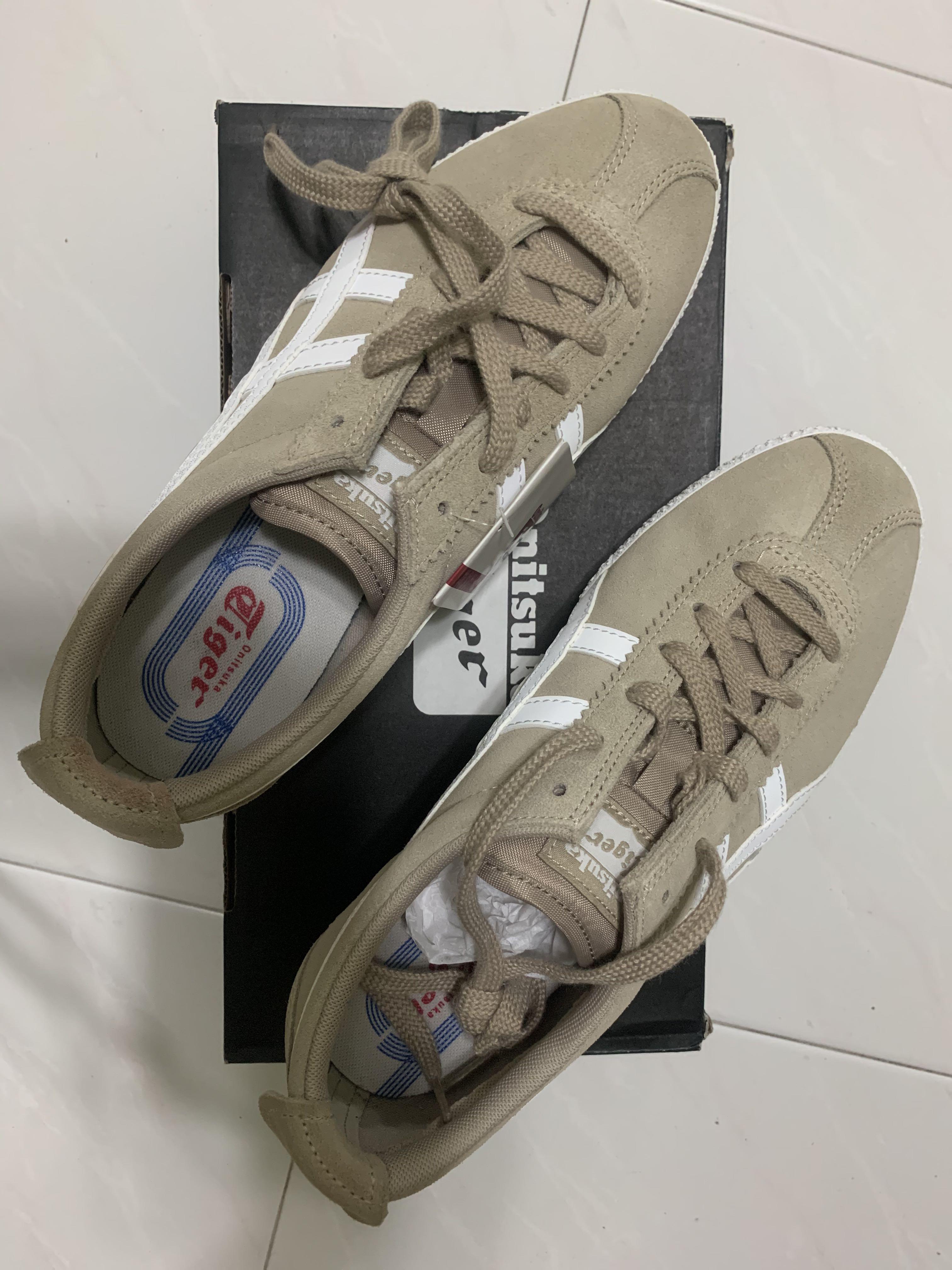 Onitsuka Tiger Shoe (Category: Sneakers) located in Singapore. Submitted by netey (Listing ID 1038192436, Image 1). Description: Original brand new in box Was gifted the wrong size.