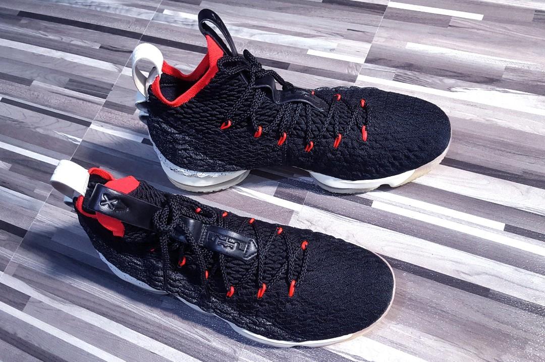 Lebron 15 sail online bright crimson