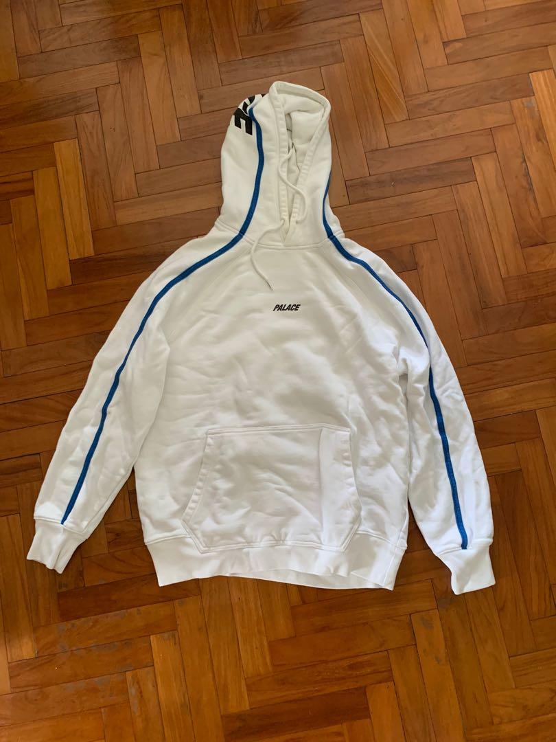 Palace s line deals hoodie white