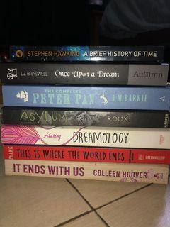 Pre-Loved Books For Sale! (See description for list of prices)