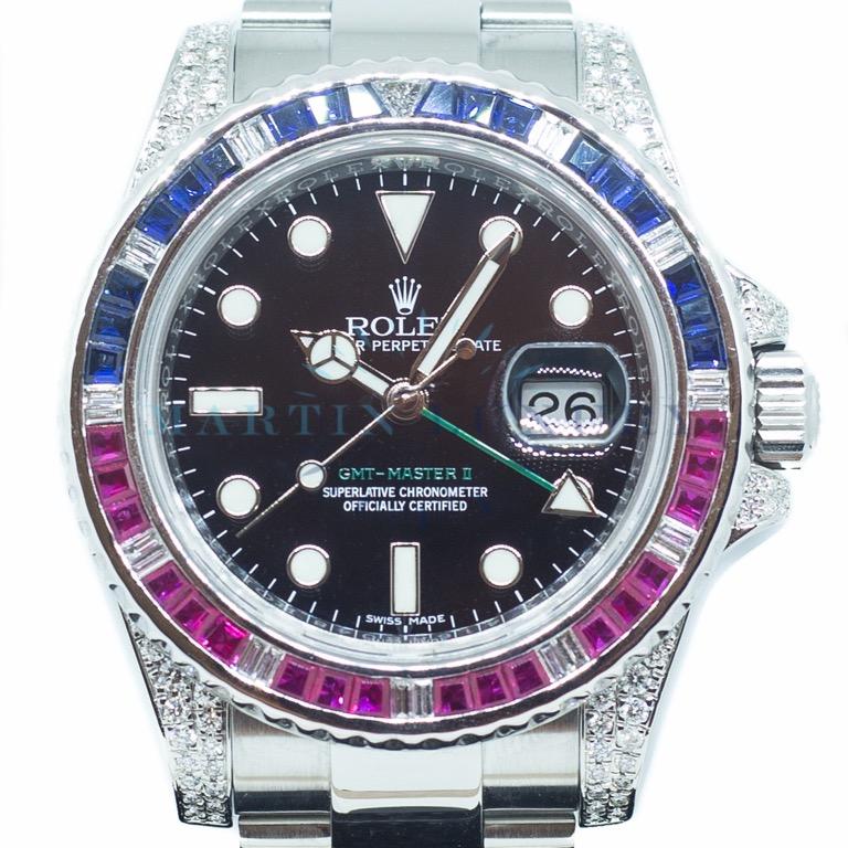 Rolex gmt aftermarket bezel discount