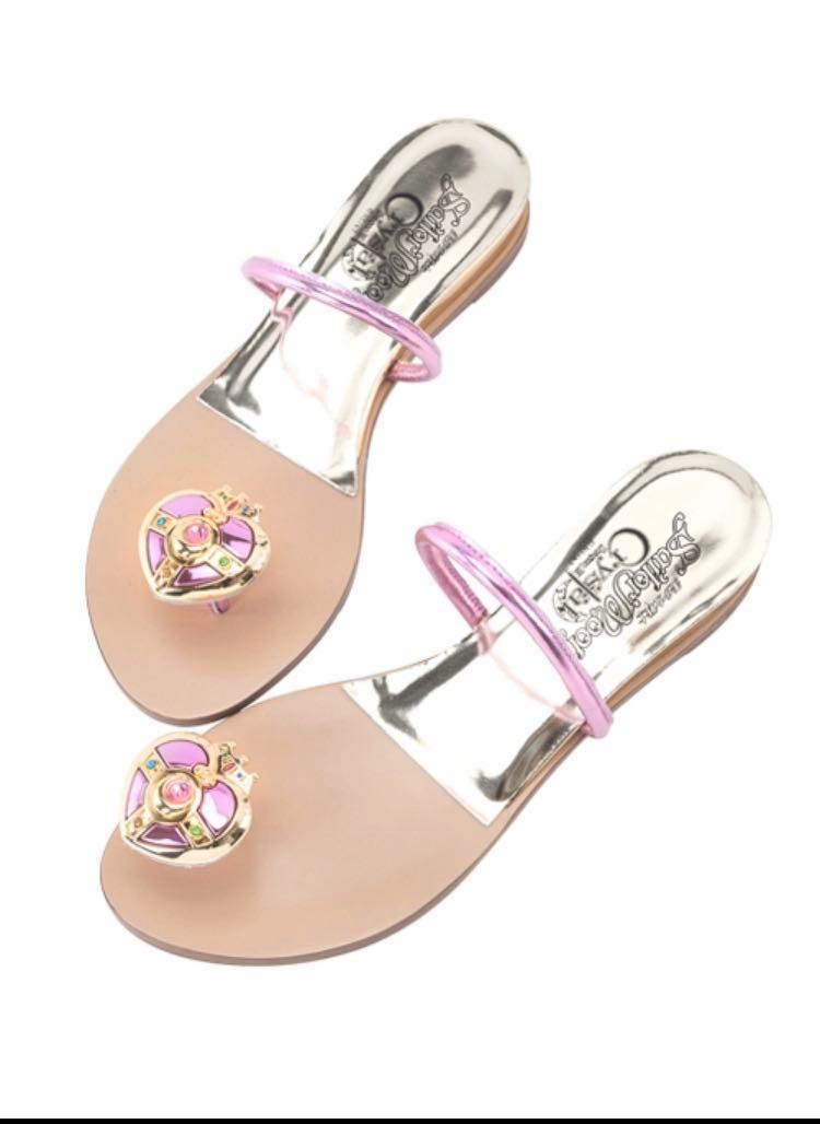 Price Reduced Sailor Moon Grace Gift Sandals Shoes Sailormoon Heart Compact Style Women S Fashion Shoes On Carousell