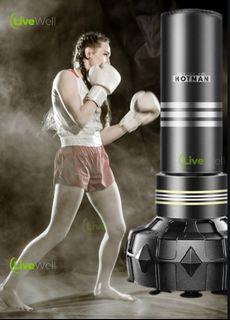 Adult Punching Bag Training MMA Taekwondo Workout Boxing Bag Standing Swivel BT