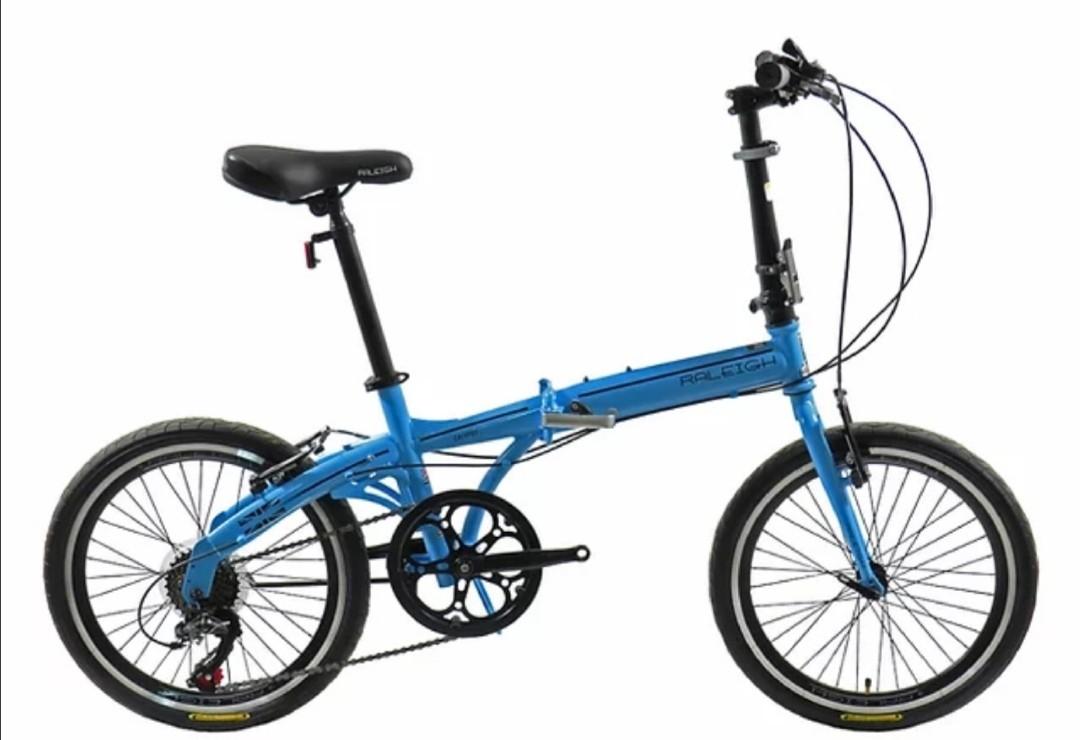 Raleigh calypso folding outlet bike