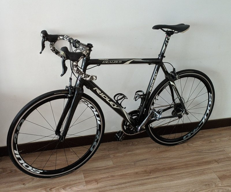 Ridley excalibur carbon road bike top