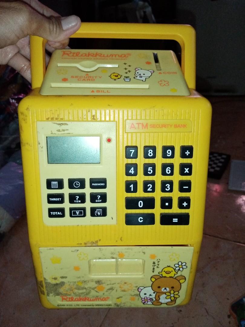 rilakkuma atm machine collectible as is