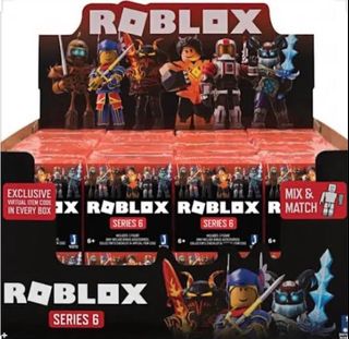 New Roblox Series 6 Blind Box Figure Roblox Is New Sealed Cinema Tv Personnages Jouets Gold Naruto Exclusif Rare - que significa abc en roblox en español