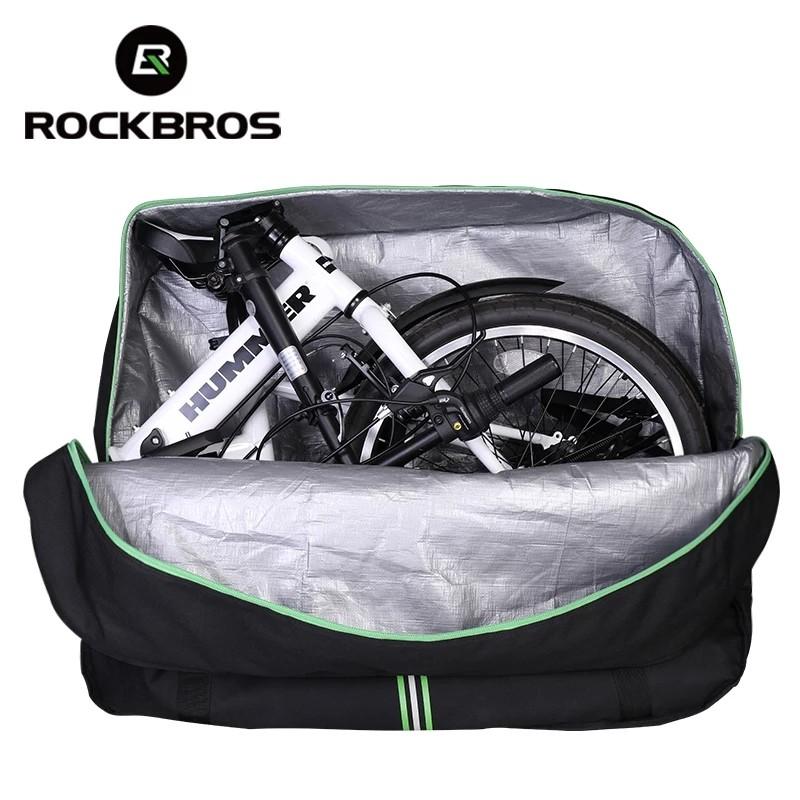 rockbros folding bike carry bag