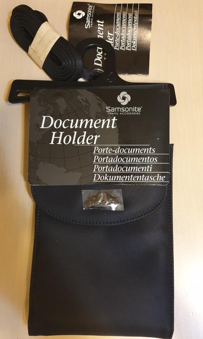 samsonite travel document holder