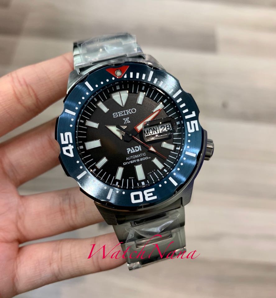 Seiko Prospex Monster PADI Edition SRPE27K1, Men's Fashion, Watches &  Accessories, Watches on Carousell
