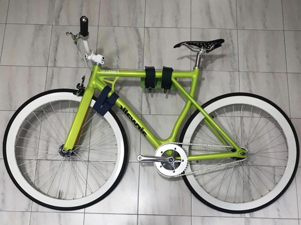 single speed fixed gear bike