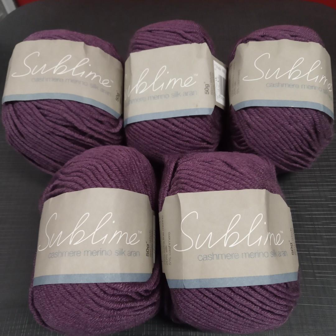 Sublime cashmere merino silk aran deals