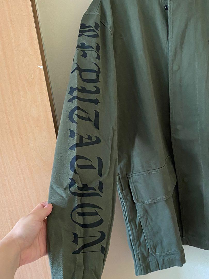 Olive tour jacket with snake new arrivals design