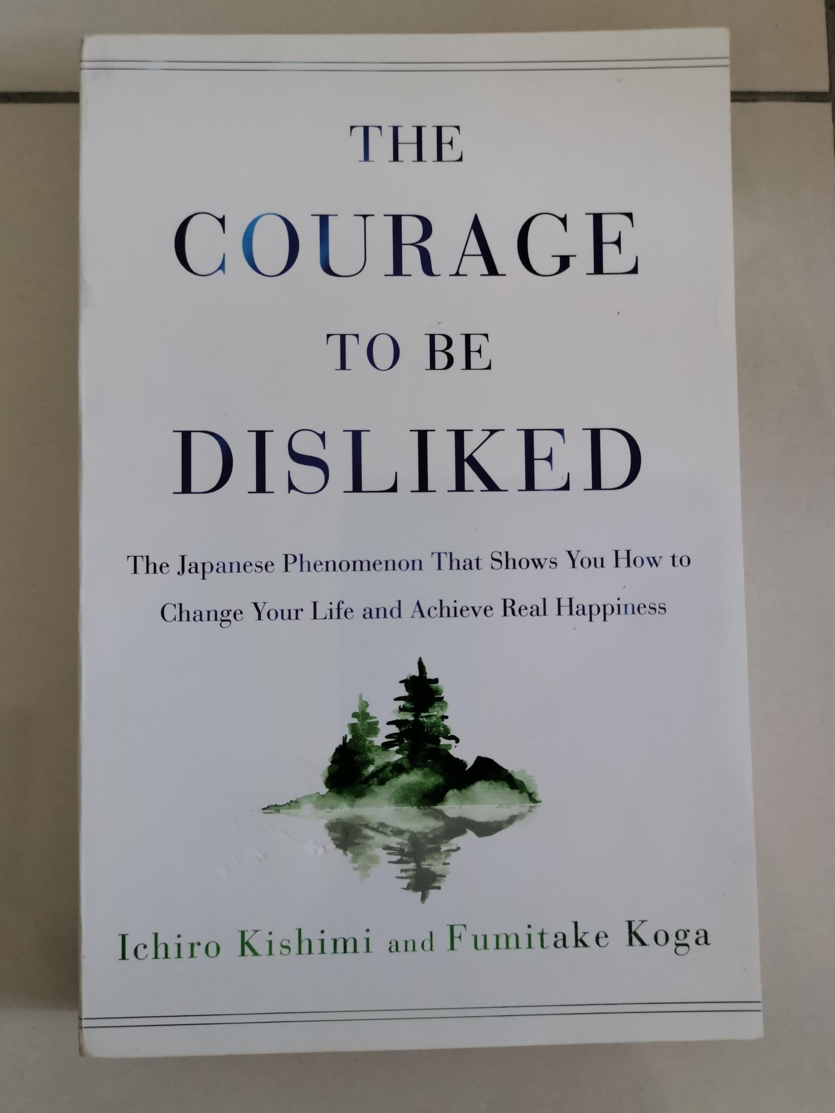 The Courage To Be Disliked Books Stationery Books On Carousell